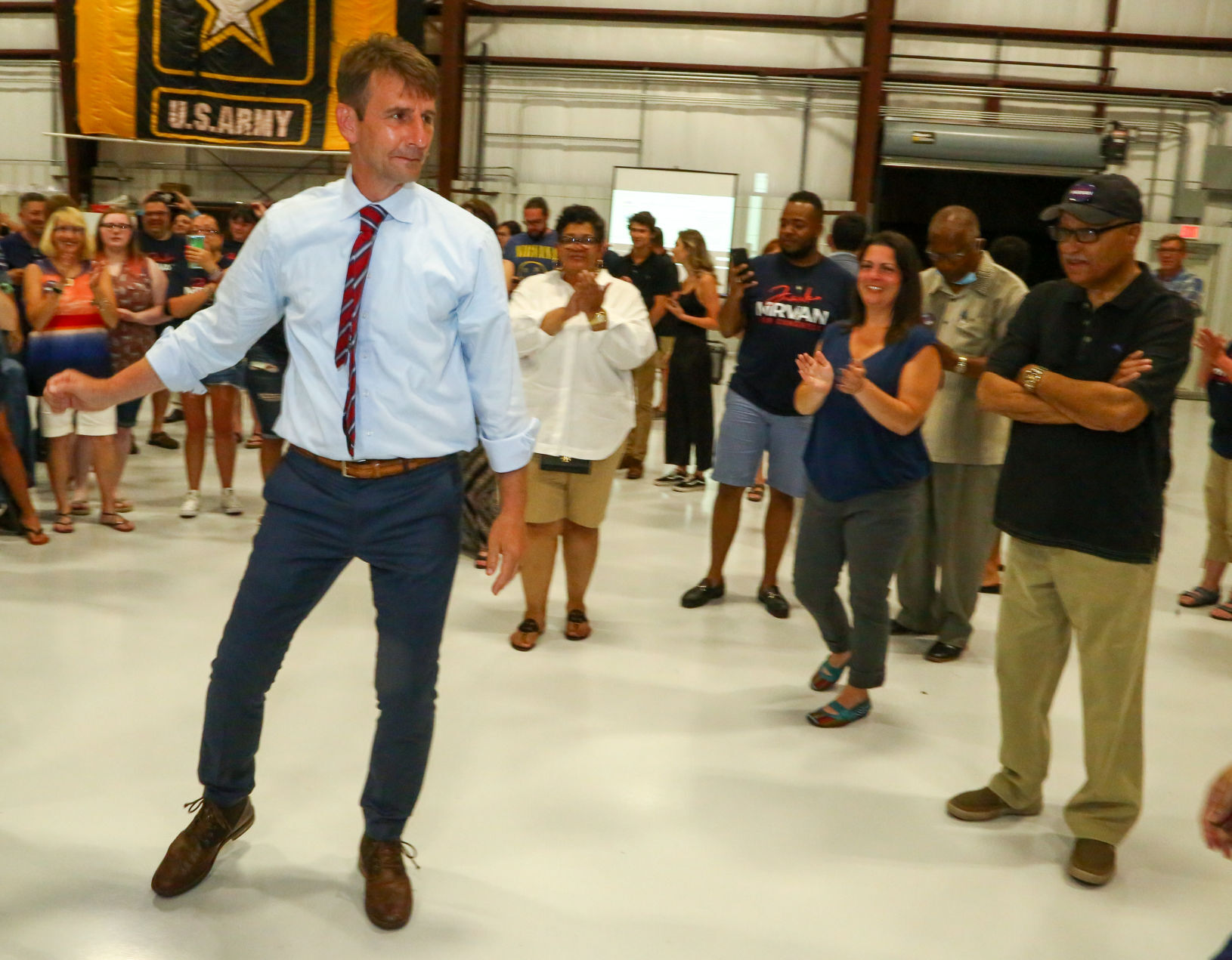 Election night with Frank J. Mrvan
